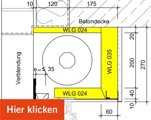 Einbausituation Position 1