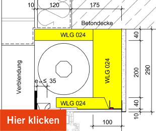 Einbausituation Position 22